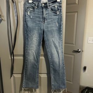 Daze ankle crop flare jeans